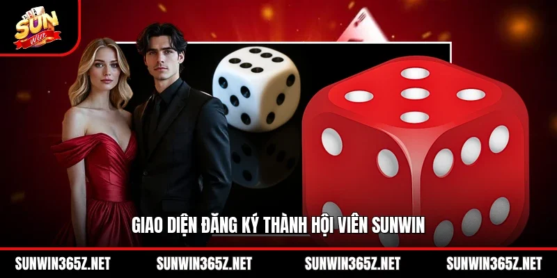 Giao diện đăng ký thành hội viên Sunwin